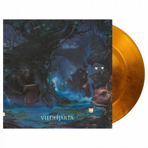 Vildhjarta „Masstaden (forte)“ Gatefold transparent orange black marbled vinyl