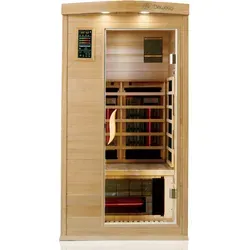 Dewello® Infrarotkabine Pierson Pro 100x100 für 1 Person von Dewello