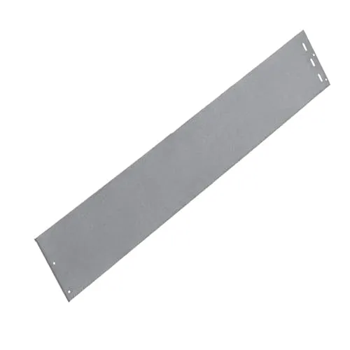 IRKA 1003-002 – Rasenkante schmal – 100 x 0,1 cm – Alu-Zink Beeteinfassung mit zweifach Verschraubung – Höhe 18 cm
