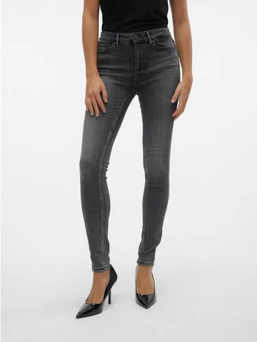 Vero Moda Skinny-fit-Jeans VMFLASH MR SKINNY JEANS LI213 NOOS - Jeans für figurbetonte Looks, elastisches Material sorgt für Komfort und Bewegungsfreiheit – ideal für Freizeitaktivitäten.