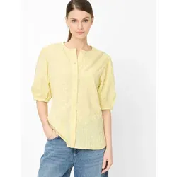 Brax Damen Bluse Style VEA limoncello, hellgelb, Gr. 48