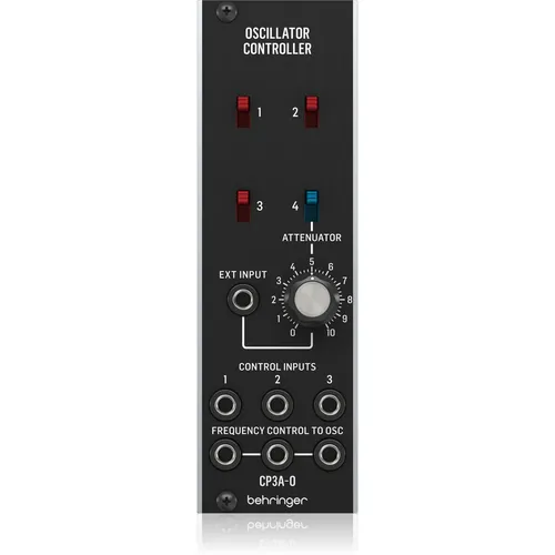 Behringer CP3A-O OSCILLATOR CONTROLLER - Analoges Oszillator-Steuerungsmodul für Eurorack, authentische Reproduktion der Modular 55 Schaltung, ideal für Musiker aus Pop, Rock und Jazz