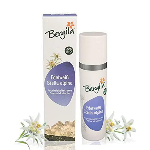 Edelweiß-Feuchtigkeitscreme 50 ml. bio - Bergila