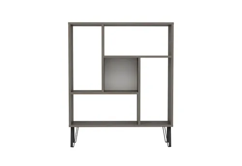 DEMA Home Standregal Arven, 108 cm Raumteiler für Bücher - Kompaktes Standregal für optimale Raumnutzung. Ideal für enge Ecken oder schmale Flure, bietet es stabilen Stauraum für Bücher und Deko. Hochwertige Verarbeitung und schlichtes Design für jeden Einrichtungsstil.