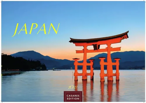 Japan Kalender 2027 - Wandkalender Fotokalender Asien 24x35cm - Hochwertiger...