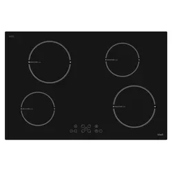 htech HTK66740 EG8380 Induktionskochfeld autark 78 cm 4 Kochzonen Touchcontrol