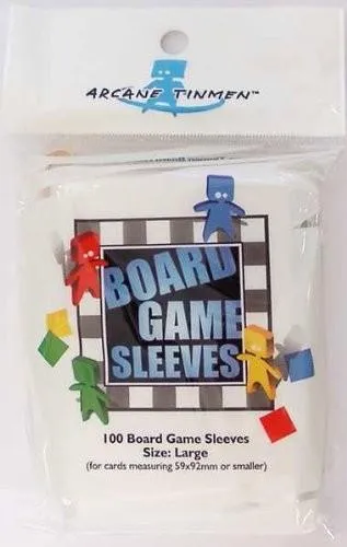 Board Games Sleeves - European Variant - Small Cards (44x68mm) - 100 Pcs