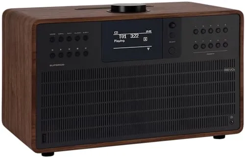 Revo SuperCD Soundsystem mit CD-Spieler und Bluetooth