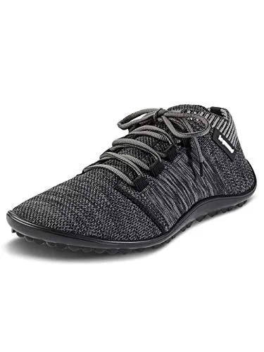 Leguano LEGUANO Beat Herren Barfußschuhe anthrazit - Sneaker für ein natürliches Gehgefühl, leicht und flexibel für maximalen Komfort bei jedem Schritt.
