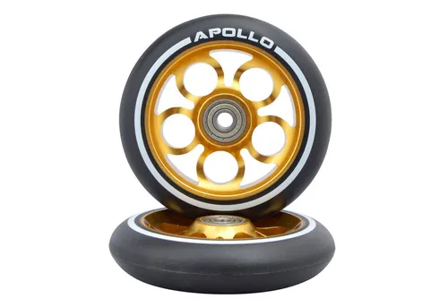 Apollo Stuntscooter Stunt Scooter Ersatzräderset Pro Wheels - ABEC9 Kugellager, ABEC-9-Kugellager, Set aus 2 Rädern