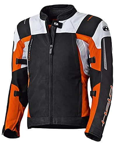 Held Antaris Motorrad Sportjacke, Farbe schwarz-orange, Größe XXXL
