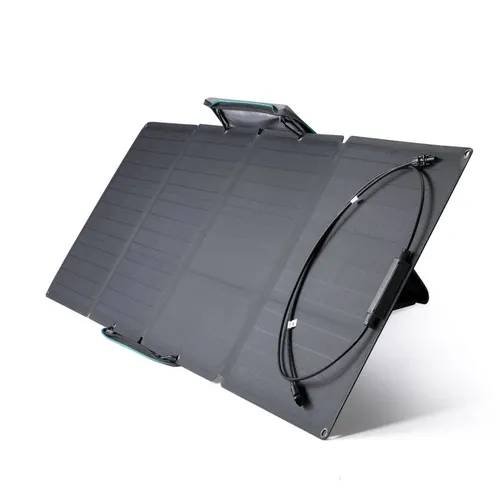 EcoFlow Solar Panel 110W für Power Station RIVER DELTA - Hochleistungs-Solarpanel, ideal für nachhaltige Energieversorgung unterwegs