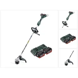 Metabo FSD 36-18 LTX BL 40 Akku Freischneider mit 2x 10,0 Ah Akkus
