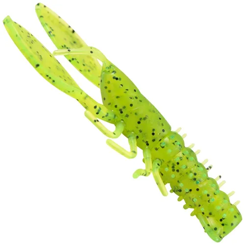 Fox Rage Creature Crayfish 9cm Chartreuse 6 Stück Krebs Gummiköder