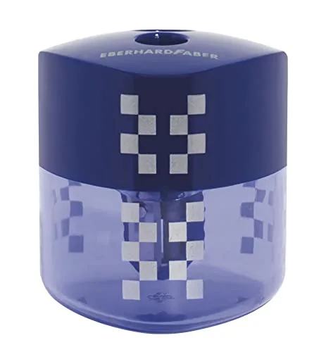 Eberhard Faber 585133 - Doppelspitzdose Winner, dreiflächig, blau, 1 Stück