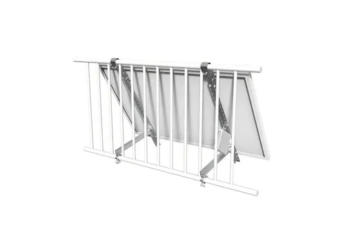 enjoy solar Solarmodul-Halterung aus Aluminium - Verstellbare PV-Halterung für Solarpanels, inklusive Schrauben und Muttern. Ideal für Balkonkraftwerke, robust und einfach zu handhaben.