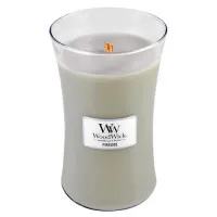 WoodWick Fireside Hourglass Duftkerze 610 g in braun von WoodWick