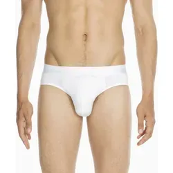 HOM Herren Mini Briefs 'HO1' - Slip in Weiß - Größe 2XL - Herren-Slips aus weicher Modal-Baumwolle, mit praktischem horizontalen Eingriff HO1 für optimalen Komfort und Funktionalität.
