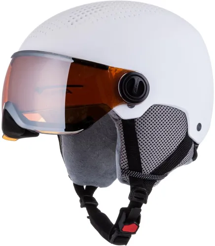 Alpina Unisex Skihelm White Matt 51-55 cm - Stylisher Skihelm mit innovativem Belüftungssystem und abnehmbaren Ohrpolstern für maximalen Komfort und individuelle Anpassung. Ideal für Sicherheit und Style auf der Piste.