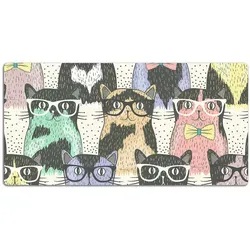 ArtPrintCave Schreibtischunterlage – Mehrfarbig, 90x45 cm - Robuste Schreibtischunterlage aus hochwertigem Vinyl, schmutz- und wasserabweisend. Perfekt für Büro und Home-Office. Schützt Ihre Arbeitsfläche und bringt Farbe in Ihren Arbeitsplatz.