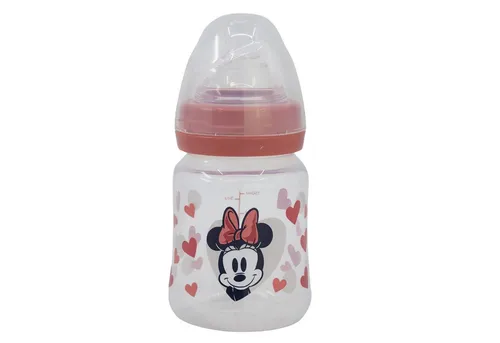 Disney Babyflasche Disney Baby Minnie Maus Milchflasche Trinkflasche ab 0 Monate, 150 ml