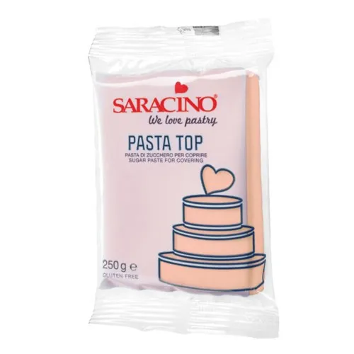 Saracino Zuckermasse Top Tropical 250G Rosa Beige DEC057K025