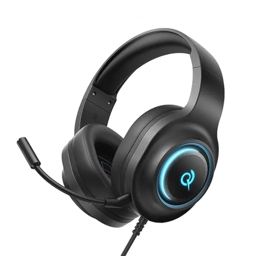 QCY HeroaD V200 RGB Gaming-Headset mit 7.1 Surround Sound von QCY