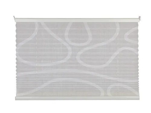 buchheister Plissee MOVE weiß 50x130cm - Jalousien & Rollos - Stilvolles Plissee in Weiß, ideal für Lichtregulierung und Privatsphäre in jedem Raum.