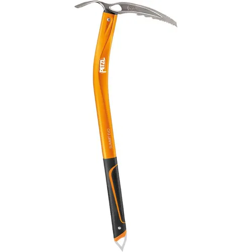 Petzl Summit EVO 59 cm Eispickel - Eisausrüstung für Alpintouren, leicht und ergonomisch mit hydrogeformtem Schaft für optimale Griffsicherheit und präzise Platzierung.