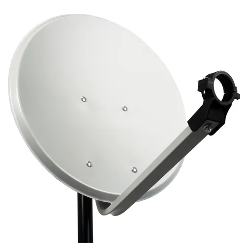 PremiumX PXS45 Satellitenschüssel 45cm Stahl Hellgrau