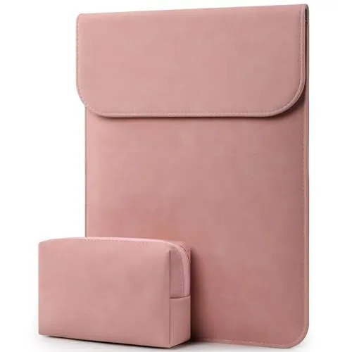 HYZUO 15-16 Zoll Laptophülle für MacBook Pro 16 M5, Rosa