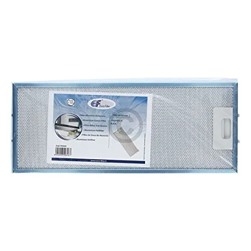 EUROFILTER Fettfilter für Dunstabzugshaube, Elica GRI0025433A - Dunstabzugshaubenfilter, hochwertiger Metallfilter 455x185mm für effektive Fettabscheidung und saubere Luft in Ihrer Küche.