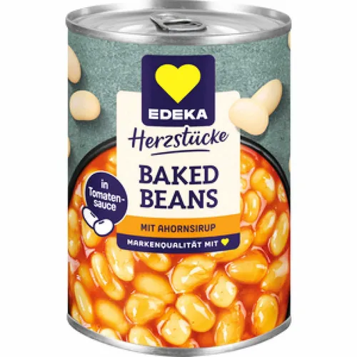 EDEKA gebackene Bohnen m. Ahornsyrup 400g von EDEKA Herzstücke