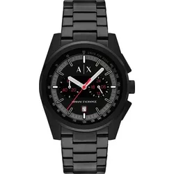Armani Exchange Chronograph AX2864 Edelstahl - Stylische Armbanduhr für Herren aus hochwertigem Edelstahl, mit präzisem Chronographen-Funktion und modernem Design in Schwarz.