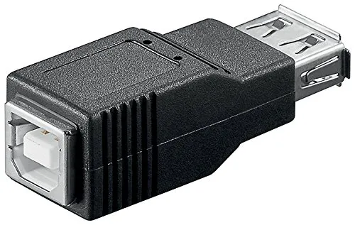 Goobay USB ADAP A-F/B-F A B grau Kabel-Schnittstelle und Netzteil
