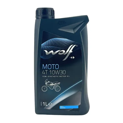 WOLF Moto 4T 10W-30 JASO MA2, API SL, 1 Liter