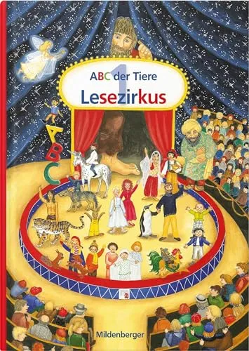 ABC der Tiere 1 – Lesezirkus: Zusätzliches Lesematerial zum Lesen in Silben, Druckschrift