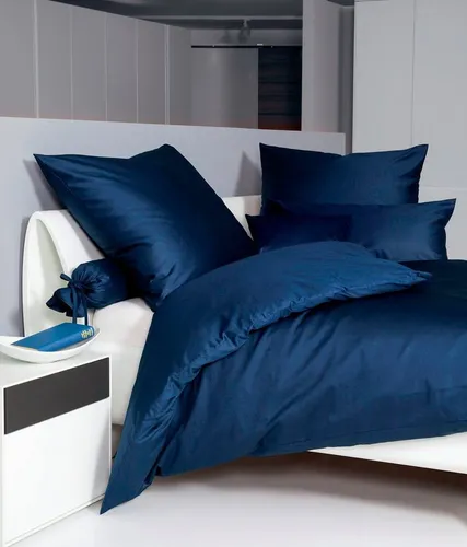 Janine Bettwäsche COLORS Mako-Satin 200x200 cm - Hochwertige Bettwäsche aus 100% Baumwolle im modernen Design, bügelleicht und trocknergeeignet. Erleben Sie angenehme Nächte mit atmungsaktiver Mako-Satin Qualität.