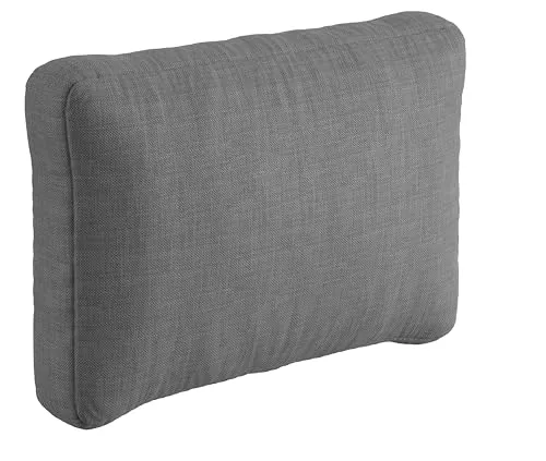 sunnypillow Palettenkissen Grau 60x40x20/10cm - Komfortable Rückenpolster für Gartenmöbel - Die sunnypillow Palettenkissen verwandeln Ihre Europalette in eine gemütliche Liegefläche. Hochwertige Materialien sorgen für optimalen Komfort und Langlebigkeit. Pflegeleicht mit abnehmbarem Bezug, ideal für Innen- und Außenbereich.