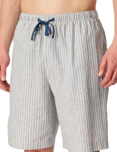 Schiesser Herren Schlafhose kurz Bermuda Web von Schiesser