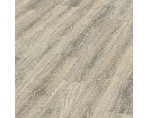 Laminat Nature Sense Bardolino Eiche grau Landhausdiele 1292 x 193 x 7 mm - Laminatböden in eleganter Bardolino Eiche grau, robust und pflegeleicht, ideal für moderne Wohnräume.