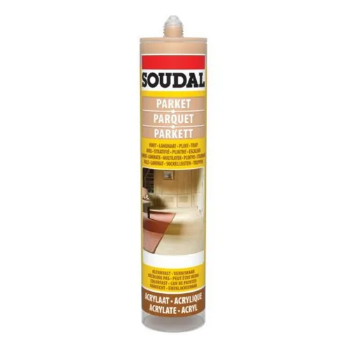Soudal Parkettacryl Massivholz-, Parkett-, Laminat- u.Korkböden 290ml Eiche Hell