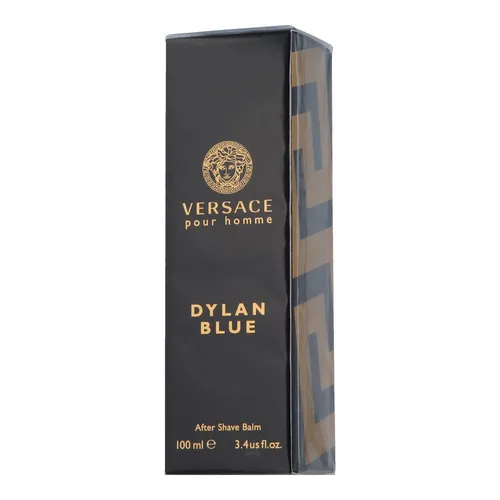 Versace Pour Homme Dylan Blue After Shave Balm 100 ml - Herrenpflege, beruhigt die Haut nach der Rasur und hinterlässt einen frischen, maskulinen Duft.