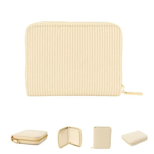 MillyMilk® Kord Geldbeutel Fondo in beige von Milly Milk