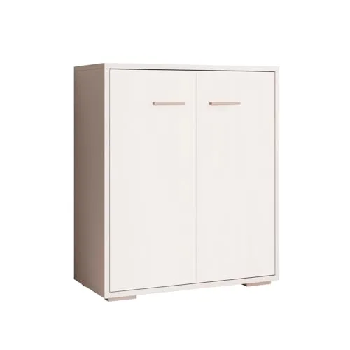 MB Muebles Bonitos Sideboard | Moderner Aufbewahrungsschrank in Weiß