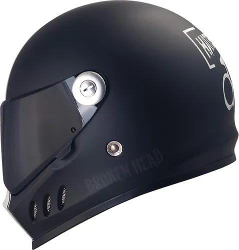 Broken Head Hated & Proud Motorradhelm + Schwarzes Visier : XL (61-62 cm) Größe: XL (61-62 cm)
