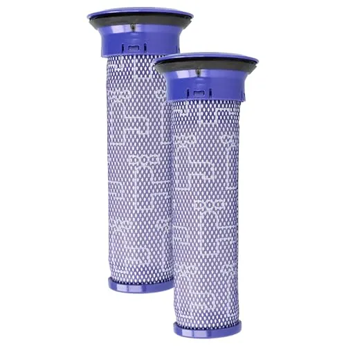 vhbw 2X Vormotorfilter kompatibel mit Dyson DC47, DC46, DC47i, DC38, DC36, DC38i Staubsauger - Motorschutzfilter, Abwaschbar