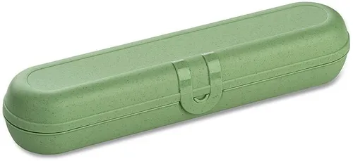 Kozio Klikk Etui für Besteck, nature leaf grün von koziol