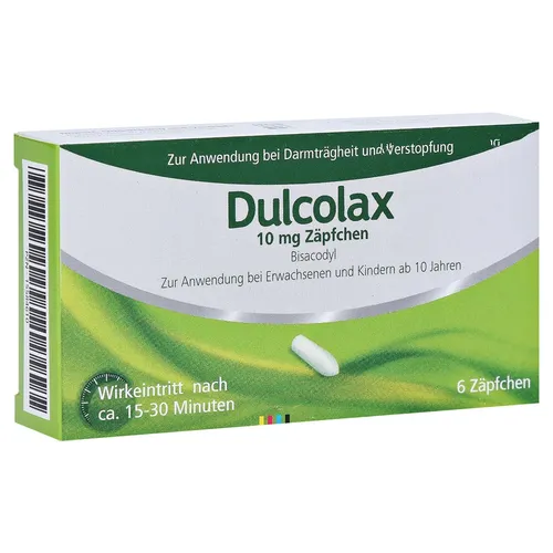 Dulcolax 10mg Zäpfchen