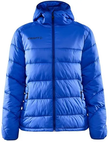 Craft Isolations-Daunenjacke Core Explore Isolate - Kobaltblau Damen XL - Funktionsjacke mit nachhaltiger Wärmepolsterung aus Recyclingpolyester, ideal für kalte Tage und perfekt zum Anbringen eines Logos.